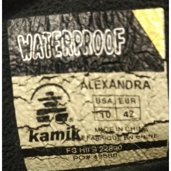 RARE LADIES KAMIK ALEXANDRA SNOW AND WATERPROOF BOOTS SIZE 10 - Picture 9 of 12